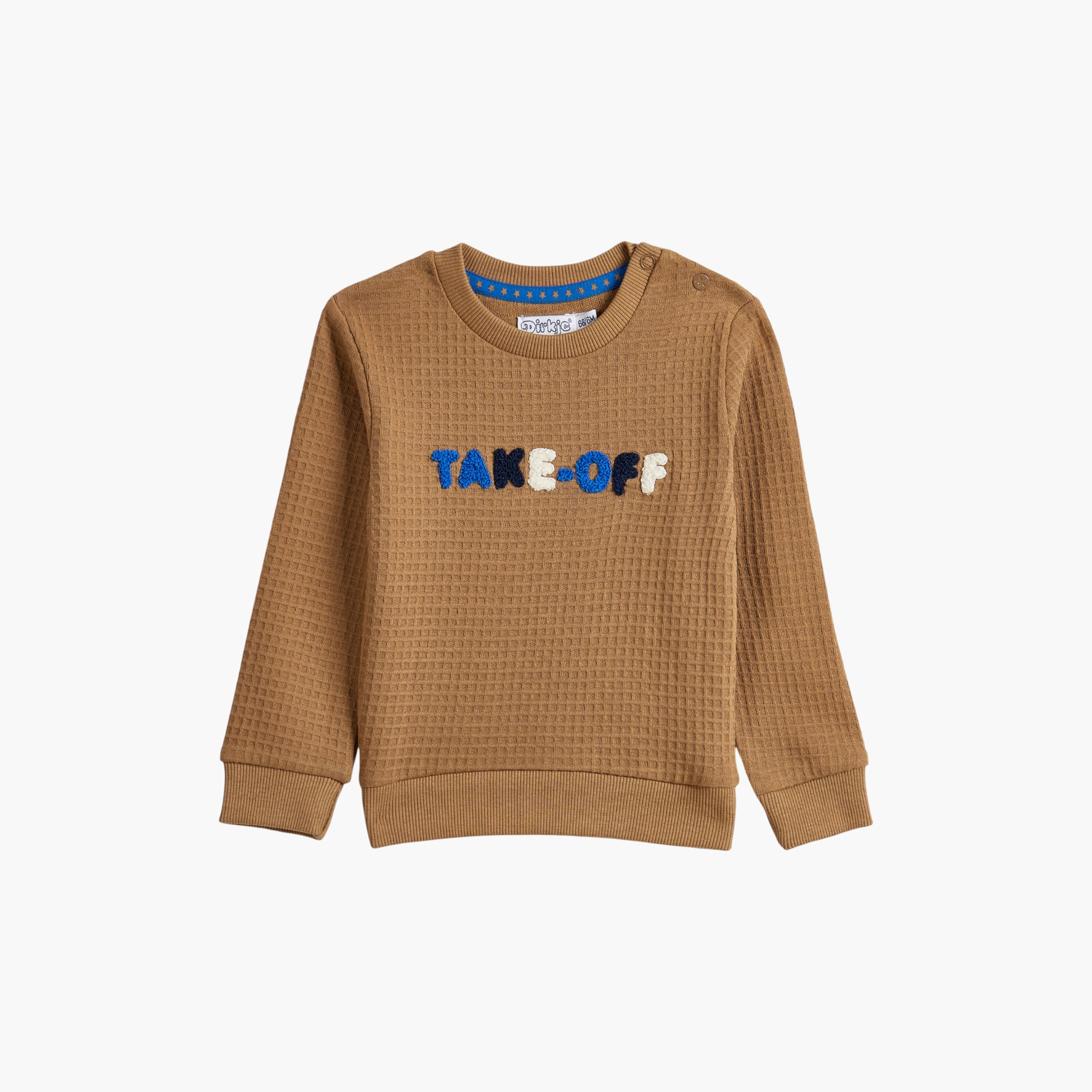سويت شيرت منسوج بأكمام طويلة وبنطلون ركض قطعتين من ديركجي-cpkids-clothing-boys-winterwear-sets-image-4