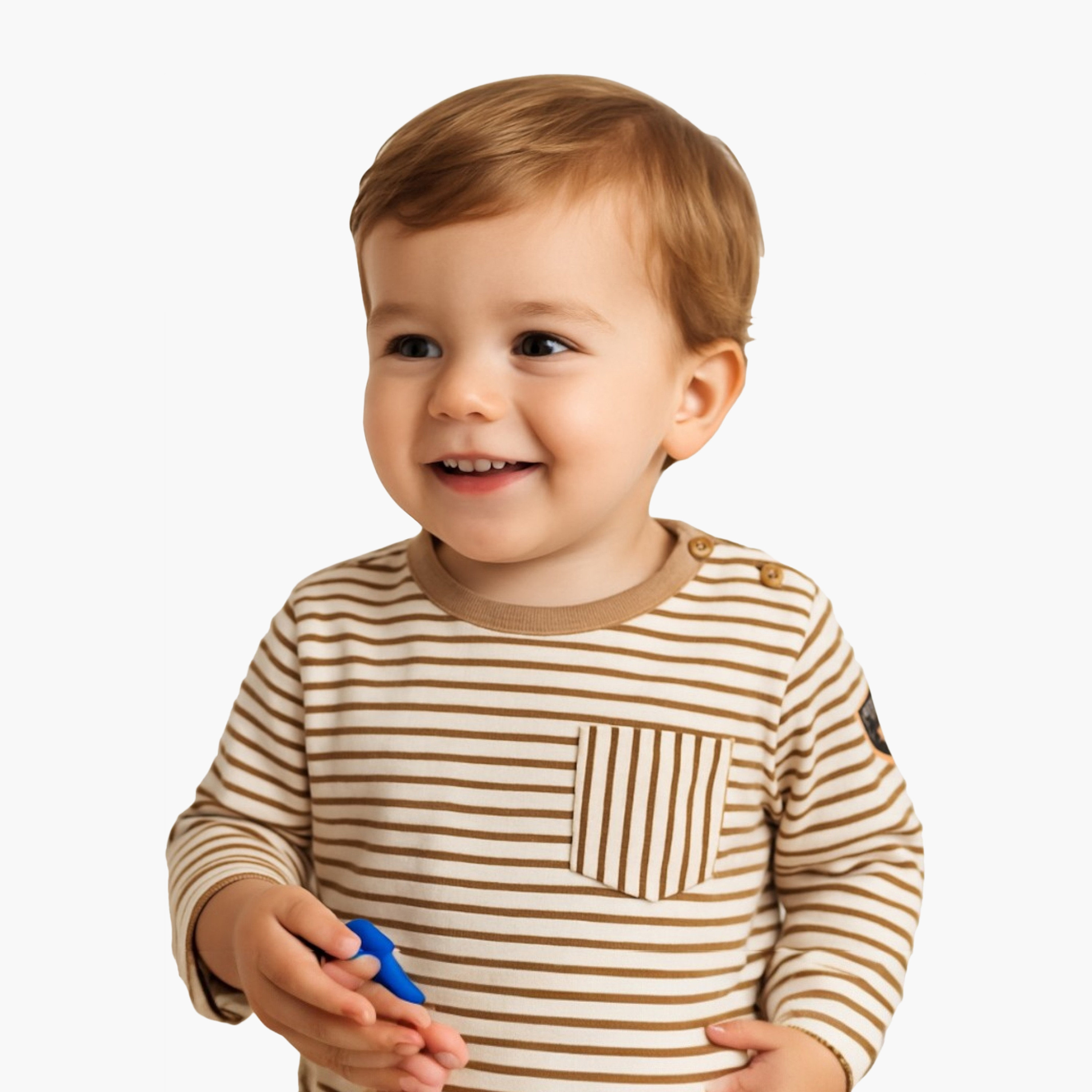سويت شيرت مخطط بأكمام طويلة مع بنطال ركض قطعتين من ديركجي-boys-clothing-setsandcoords-image-5