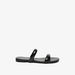 Celeste Women's Animal Textured Slip-On Slide Sandals-Women%27s Flat Sandals-thumbnail-1