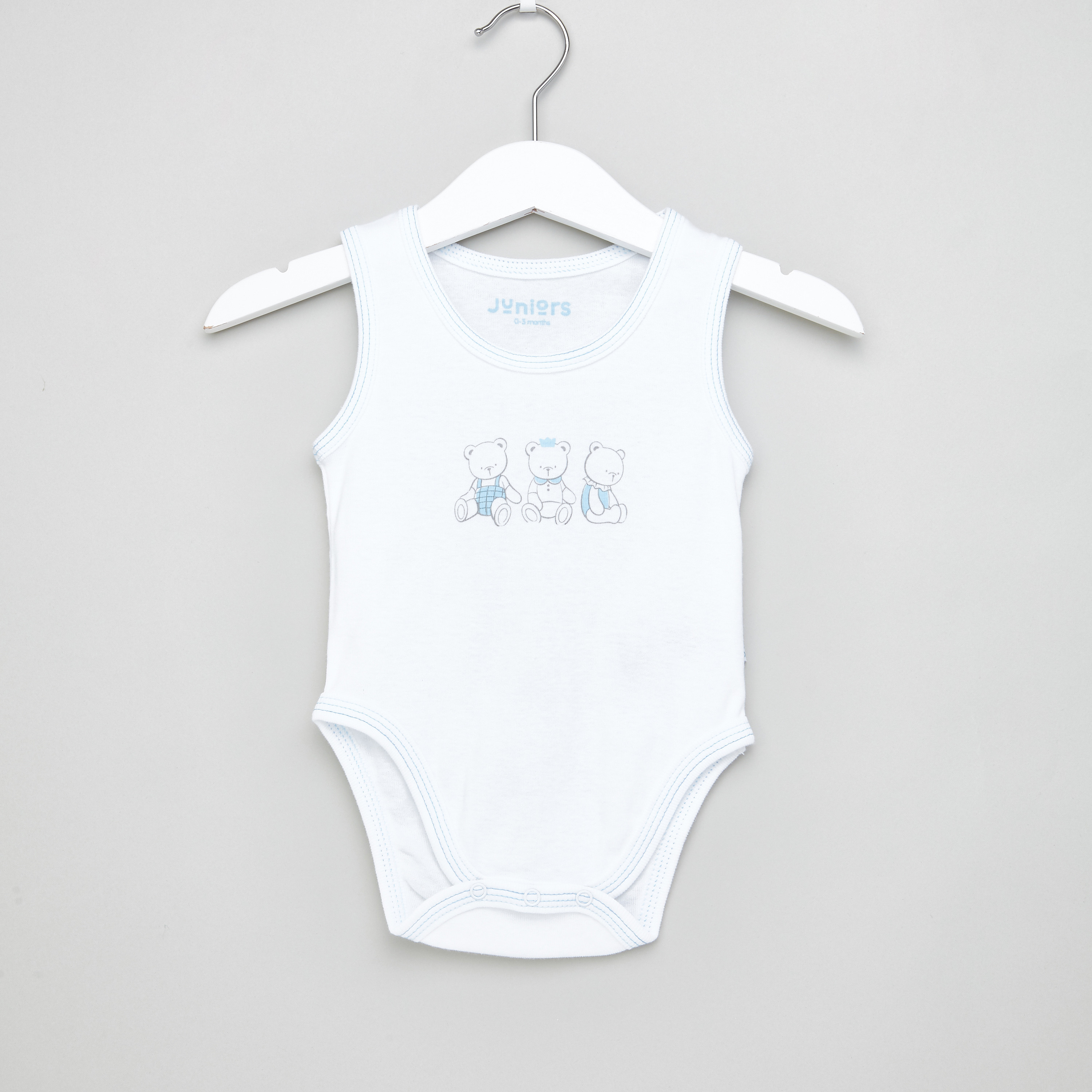 Juniors Printed Sleeveless Bodysuit-baby-boys-clothing-bodysuits-image-1