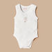 Giggles Printed Sleeveless Bodysuit with Snap Closure-Bodysuits-thumbnail-0