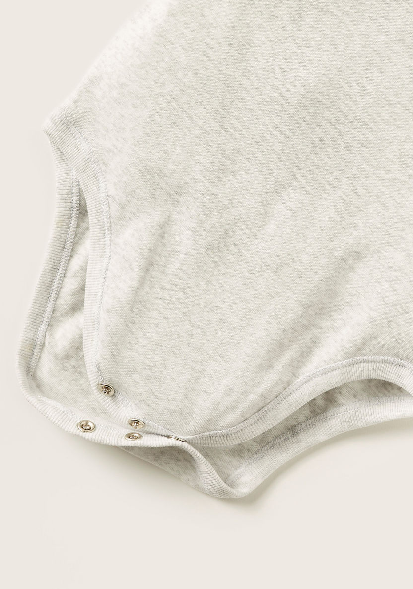 Giggles Applique Detail Sleeveless Bodysuit-Bodysuits-image-2