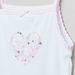 Giggles Printed Sleeveless Bodysuit with Press Button Closure-Bodysuits-thumbnail-1