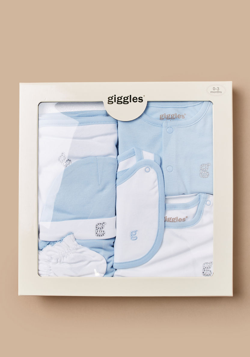 Giggles Embellished 6-Piece Clothing Set-Clothes Sets-image-0