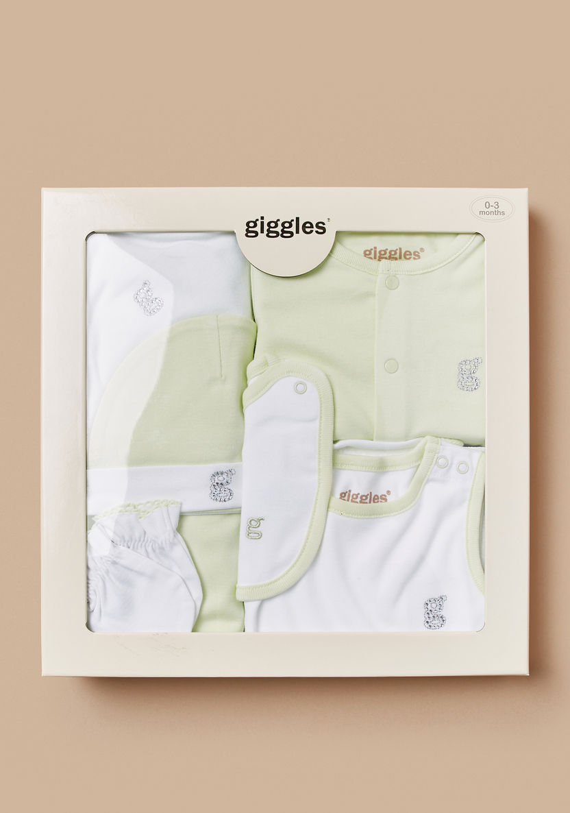 Giggles Embellished 6-Piece Gift Set-Clothes Sets-image-0