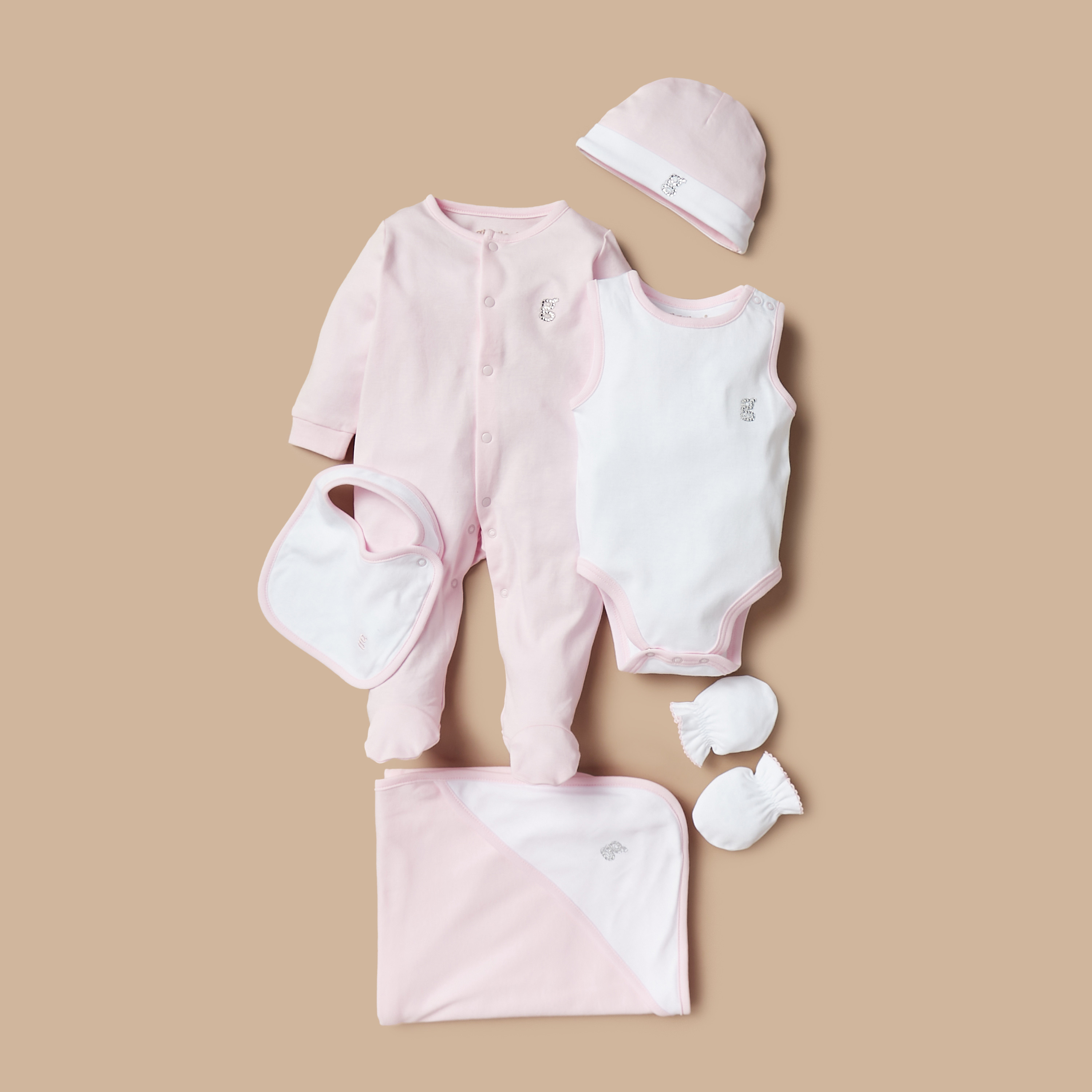 طقم هدايا مزين 6 قطع من جيجلز-baby-girls-clothing-setsandcoords-image-2