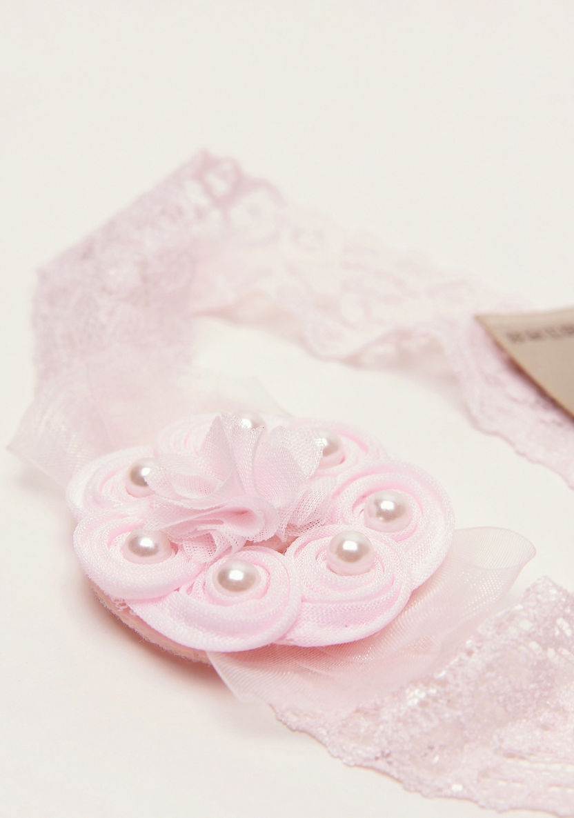 Giggles Lace Detail Head Band-Hair Accessories-image-2