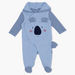 Juniors Quilted Closed Feet Sleepsuit with Hood and Button Closure-Sleepsuits-thumbnail-0