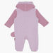 Juniors Quilted Closed Feet Sleepsuit with Hood and Button Closure-Sleepsuits-thumbnail-1