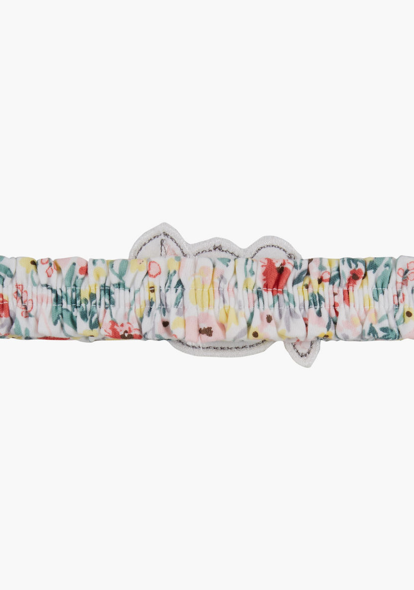 Juniors Floral Printed Head Band-Hair Accessories-image-1