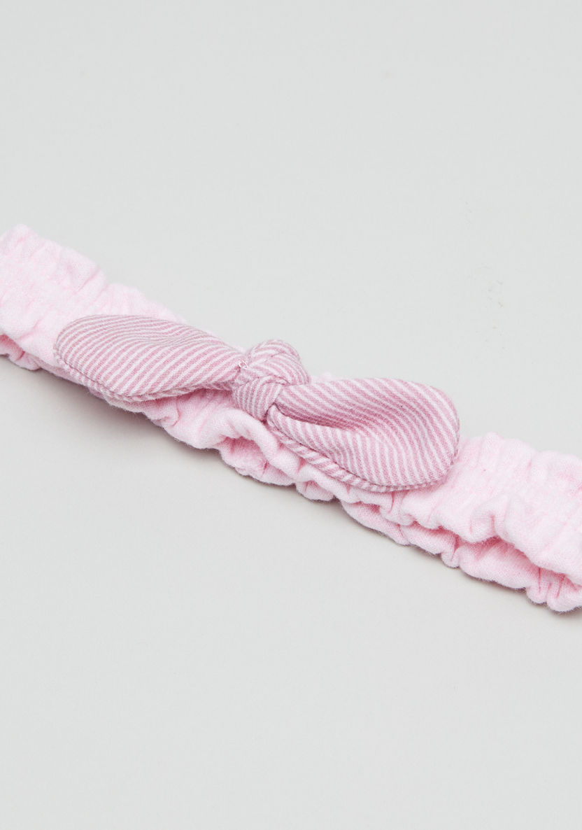Juniors Elasticised Headband with Knot Detail-Hair Accessories-image-0