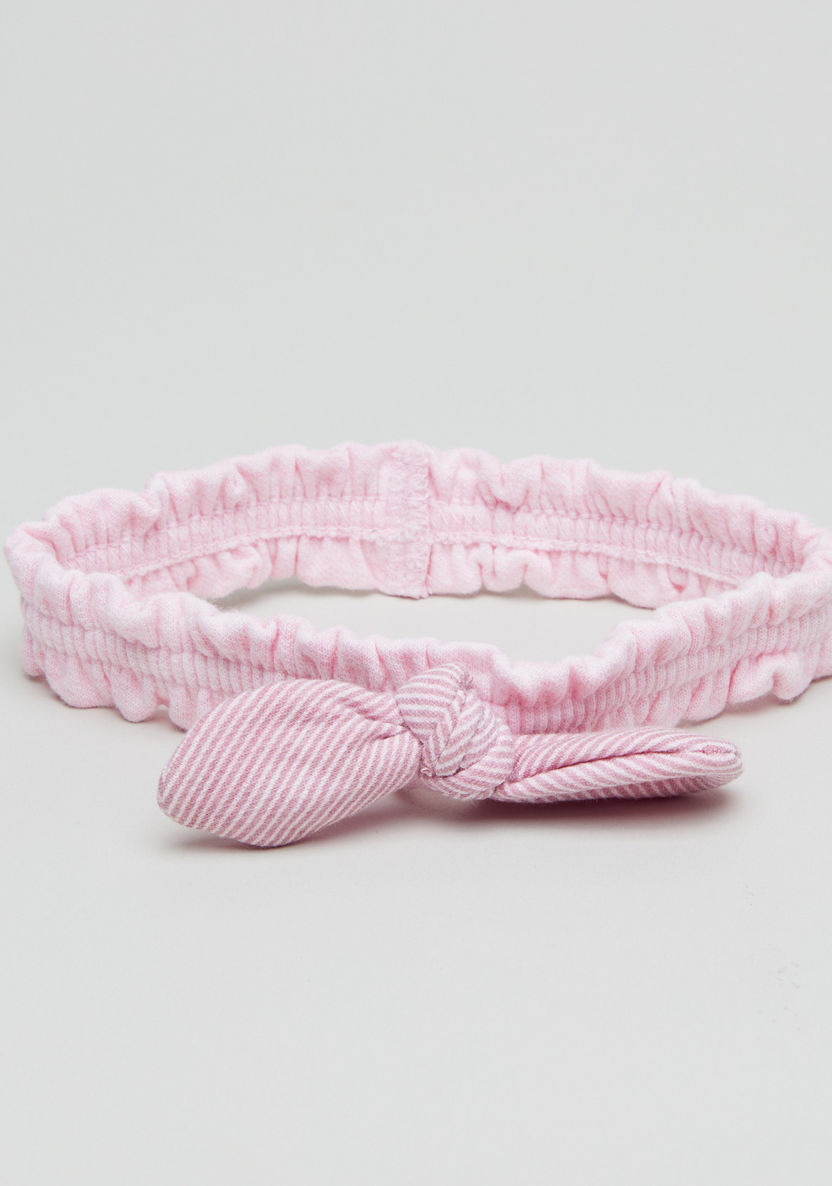 Juniors Elasticised Headband with Knot Detail-Hair Accessories-image-1