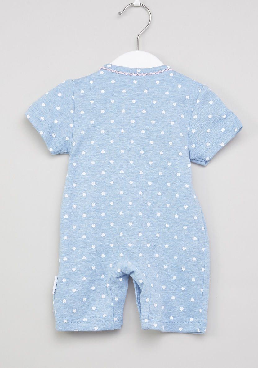 Juniors Printed Bow Detail Romper-Rompers%2C Dungarees and Jumpsuits-image-2