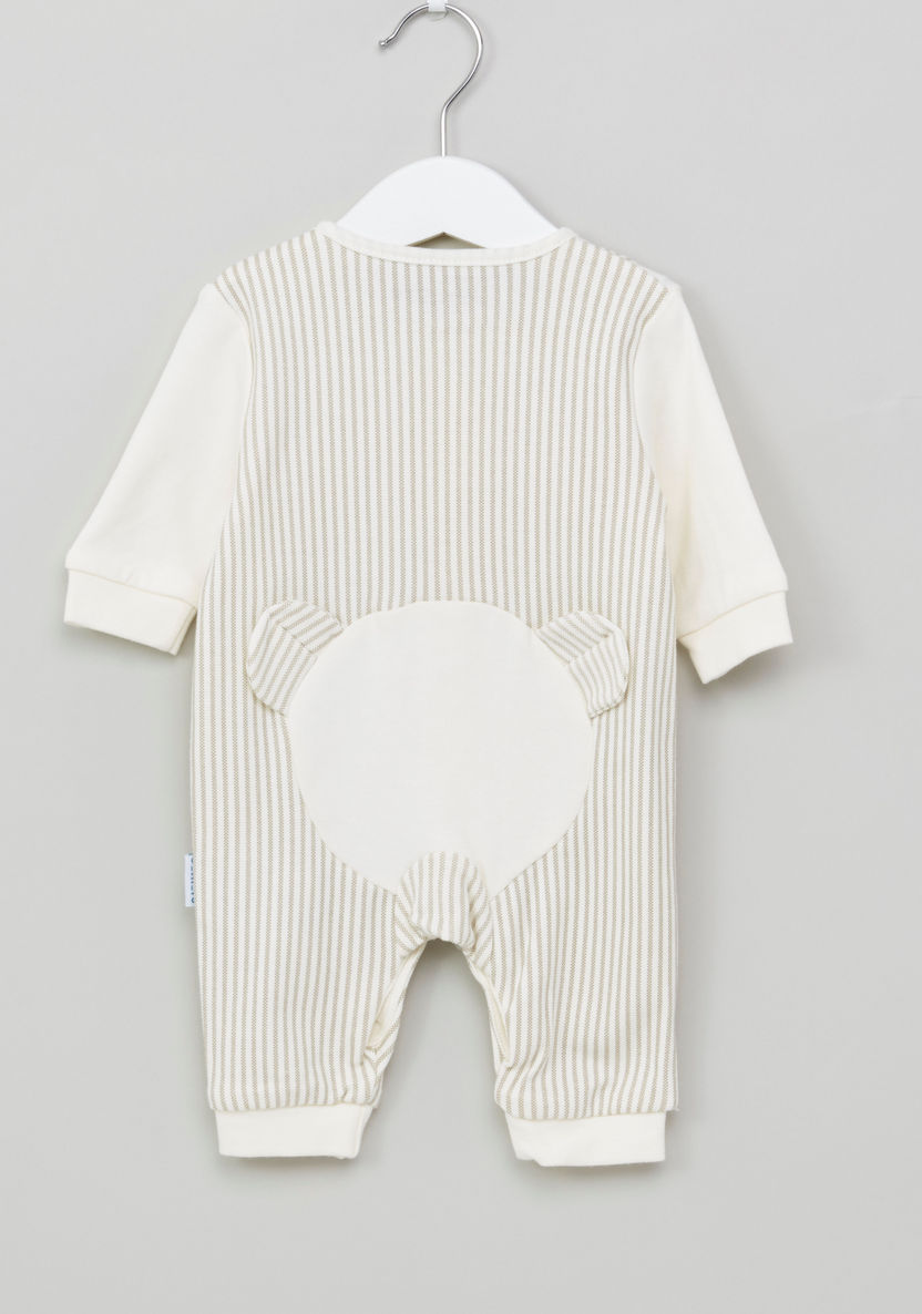 Juniors Printed Sleepsuit with Bow Detail-Sleepsuits-image-3