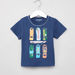 Juniors Graphic Printed T-shirt and Elasticated Shorts-Clothes Sets-thumbnail-1