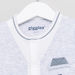 Giggles Mock Jacket Detail Textured Sleepsuit-Sleepsuits-thumbnail-1