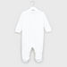 Giggles Solid Closed Feet Sleepsuit with Long Sleeves and Bow Applique-Sleepsuits-thumbnail-2