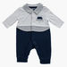 Giggles Solid Open Feet Sleepsuit with Long Sleeves-Sleepsuits-thumbnail-0