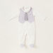 Giggles Solid Closed Feet Sleepsuit with Neck Tie and Long Sleeves-Sleepsuits-thumbnail-0