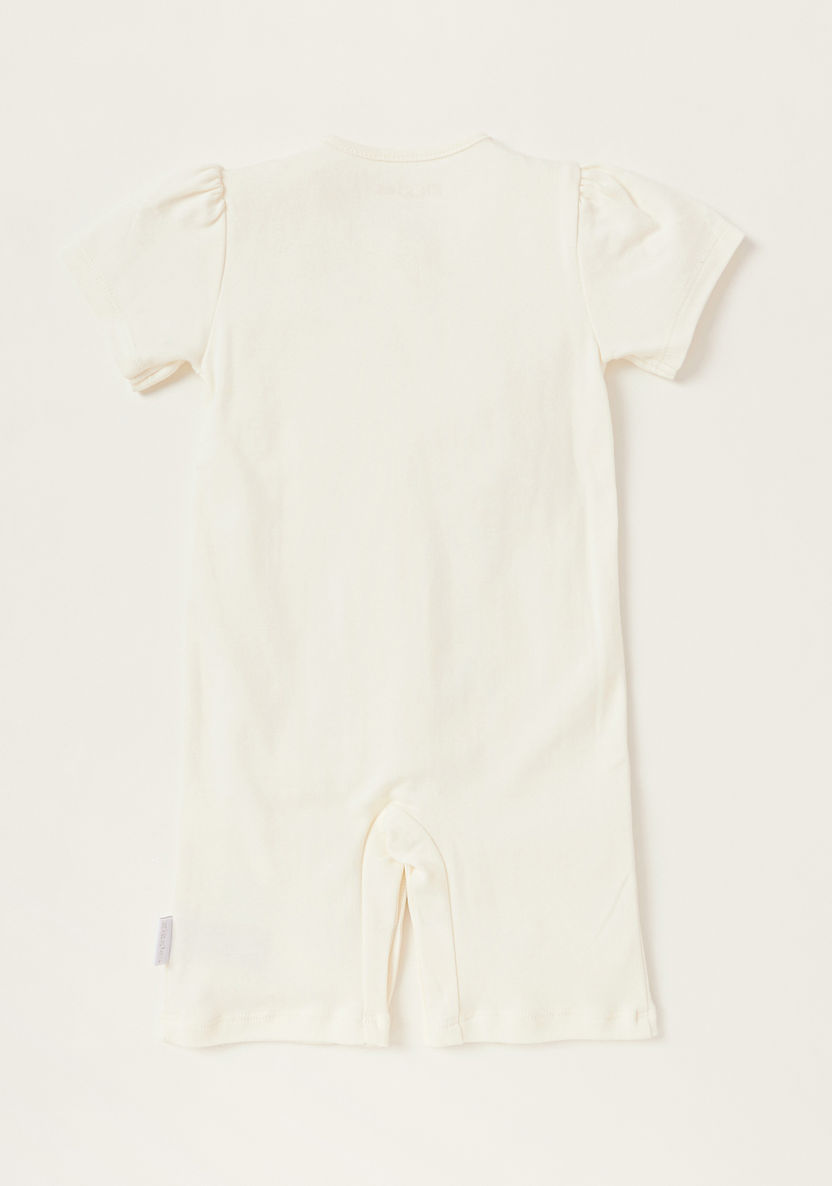 Giggles Lace Accented Romper with Short Sleeves and Button Closure-Rompers%2C Dungarees and Jumpsuits-image-3