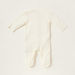 Giggles Solid Closed Feet Sleepsuit with Bow Accent and Long Sleeves-Sleepsuits-thumbnail-3