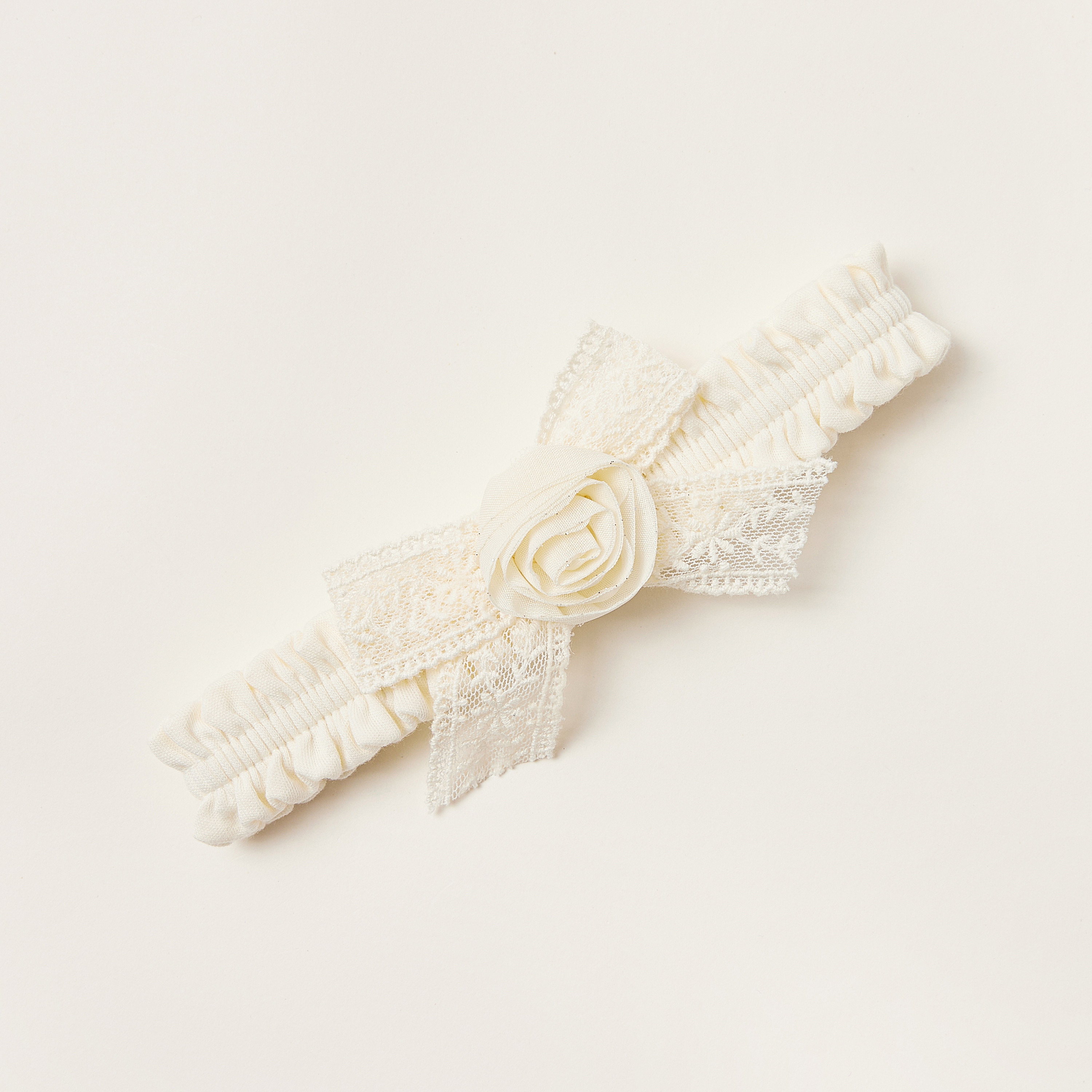 Giggles Textured Headband with Floral and Bow Accent-baby-girls-accessories-hairaccessories-image-1