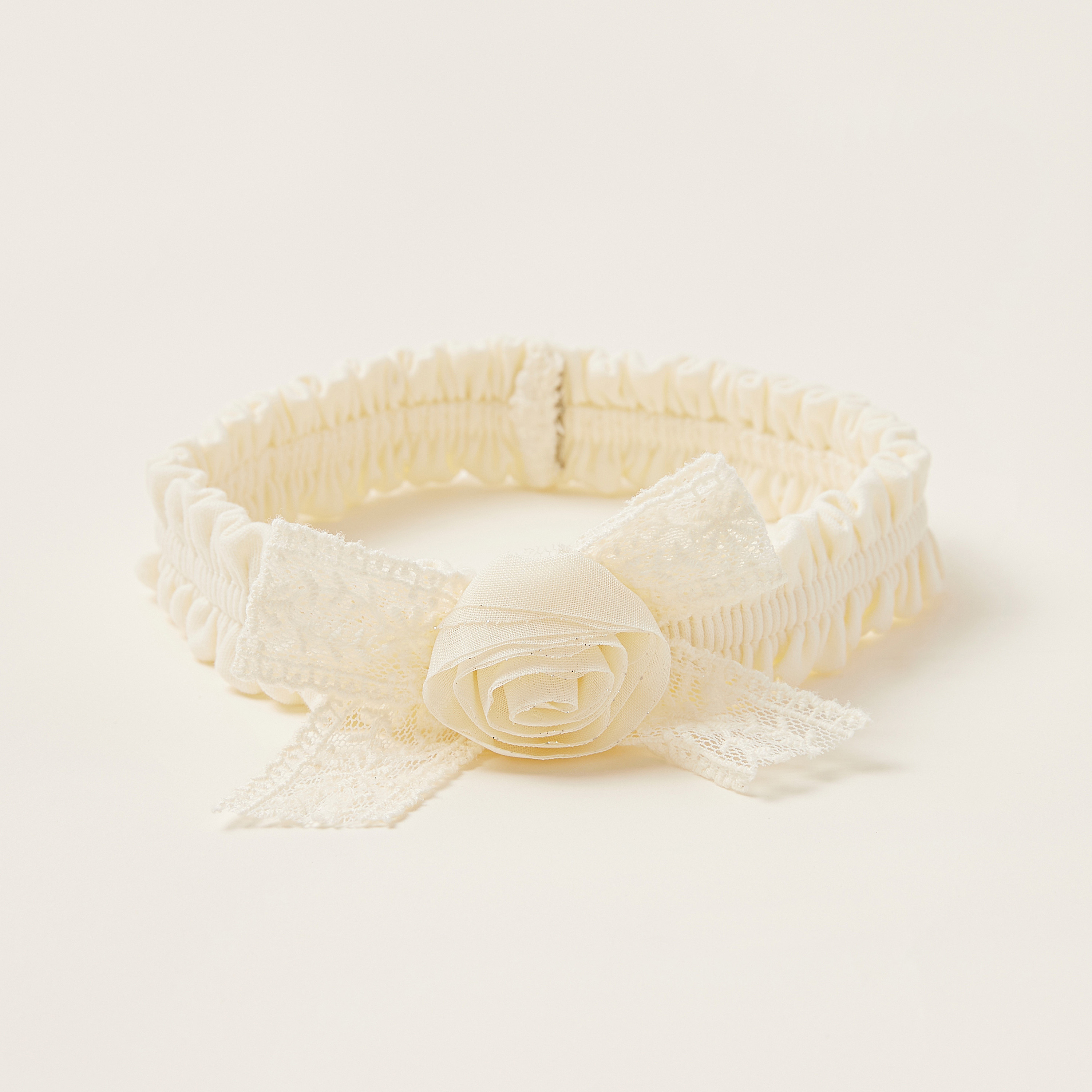 Giggles Textured Headband with Floral and Bow Accent-baby-girls-accessories-hairaccessories-image-2