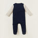 Giggles Embroidered Closed Feet Sleepsuit with Long Sleeves-Sleepsuits-thumbnail-3