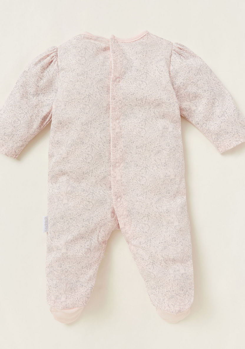Giggles All-Over Print Closed Feet Sleepsuit with Long Sleeves-Sleepsuits-image-3