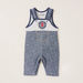 Juniors Round Neck T-shirt and Dungaree Set-Rompers%2C Dungarees and Jumpsuits-thumbnail-1