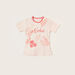 Juniors Printed Short Sleeves T-shirt and Pyjama Set-Pyjama Sets-thumbnail-1