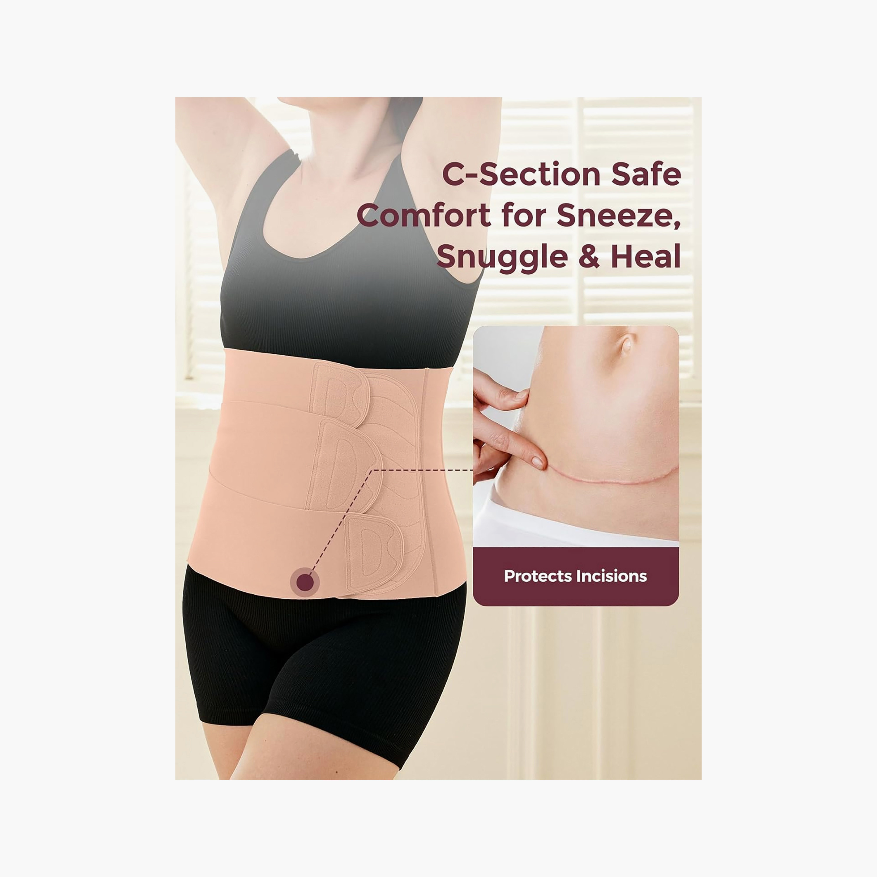 Momcozy Ergowrap Back Support Belt-baby-maternalcare-maternitywear-image-4