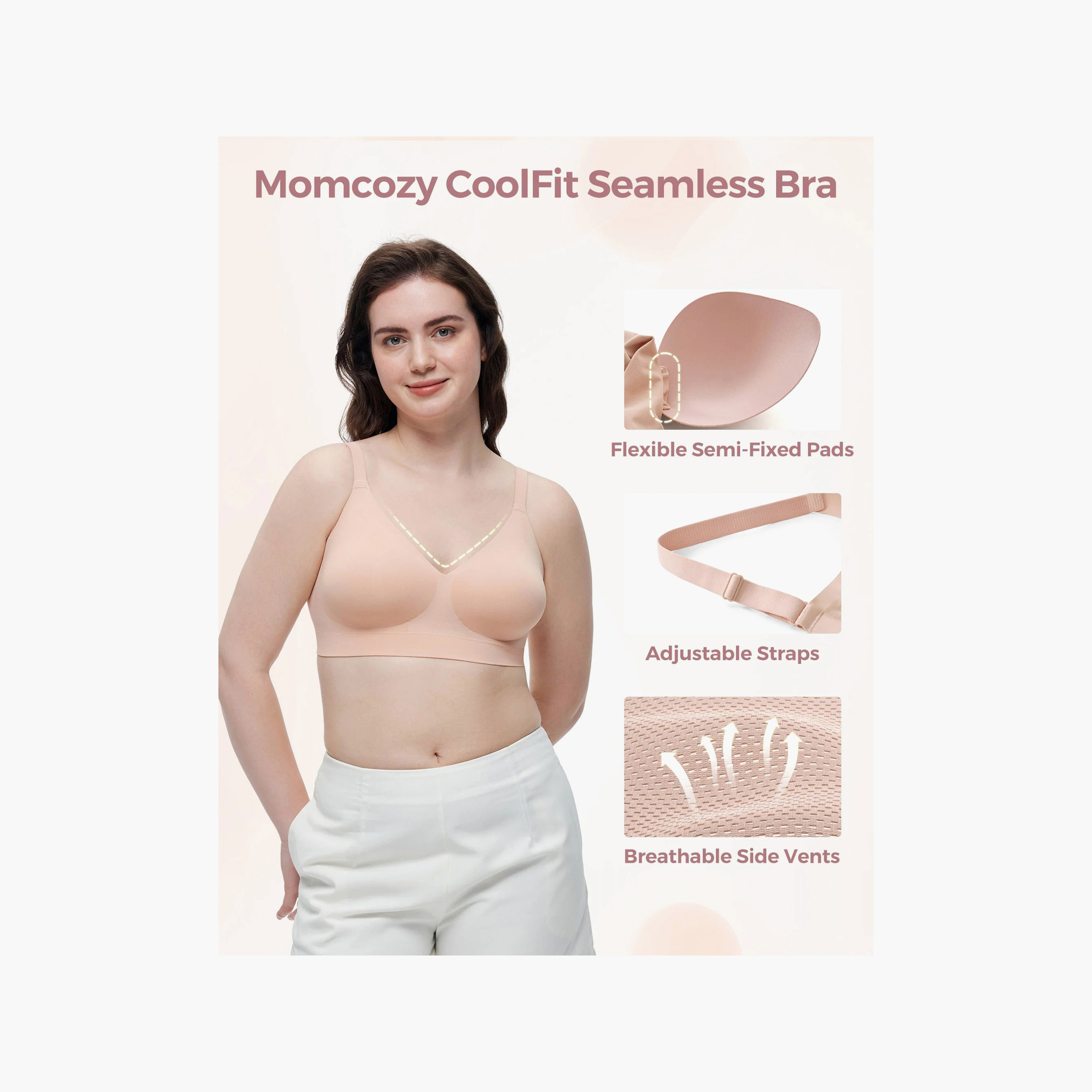حمالة صدر تي شيرت بتغطية كاملة كول فيت من مومكوزي-women-clothing-maternity-lingerie-bras-image-3