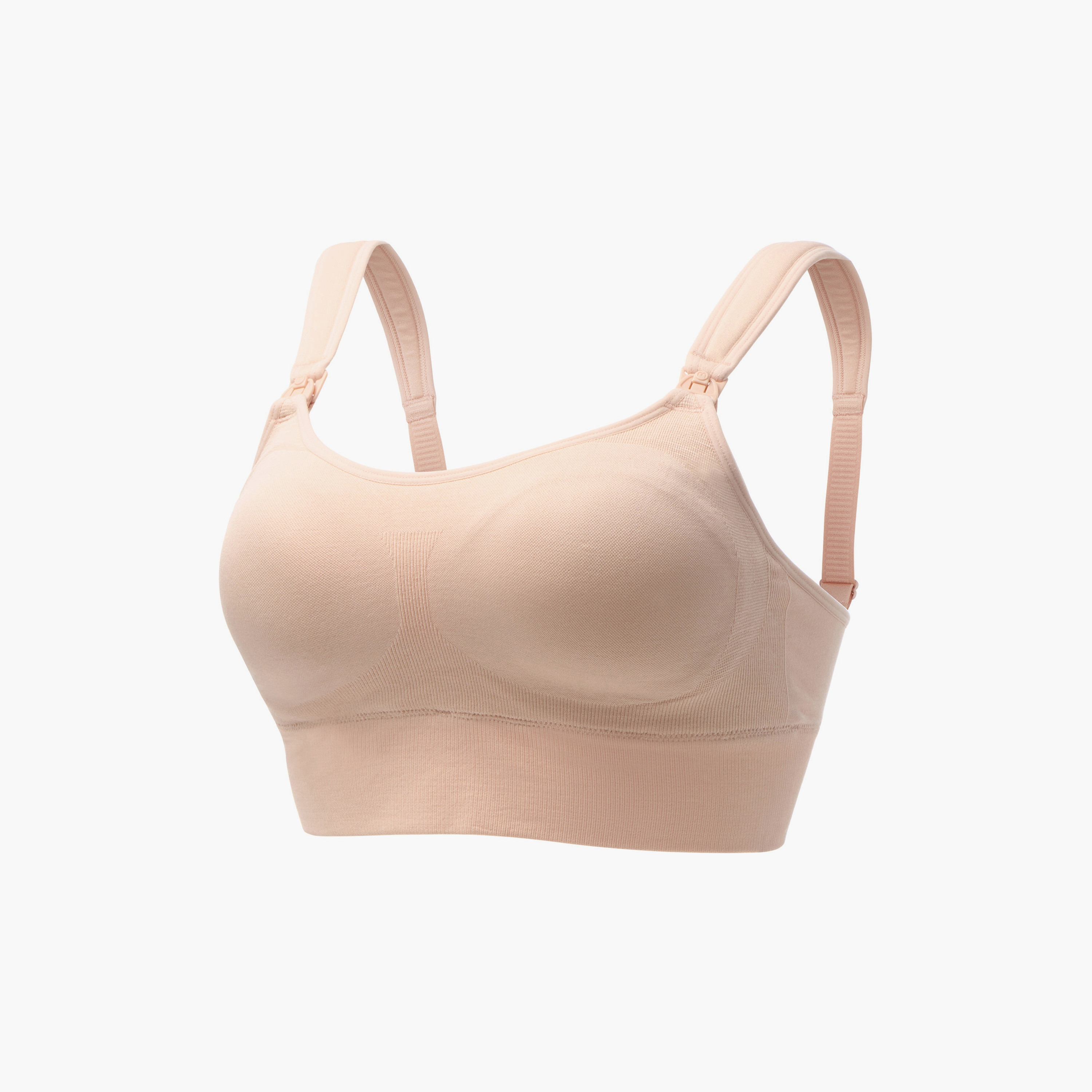 Momcozy All-in-One Super Flexible Pumping Bra - Beige-baby-maternalcare-maternitywear-image-7