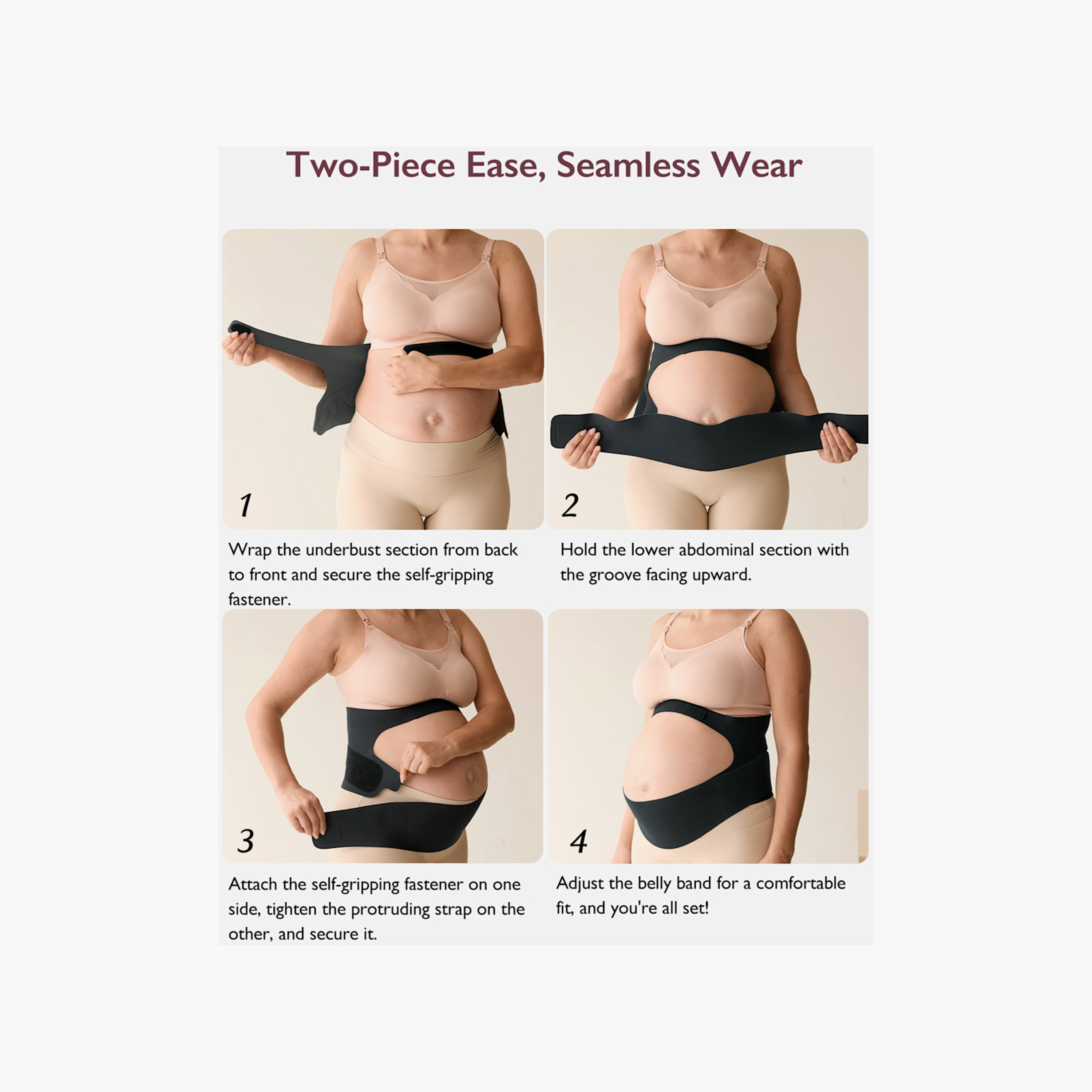 حزام بطن للحمل إرجونيست بيج متوسط من مومكوزي-baby-maternalcare-maternitywear-image-2