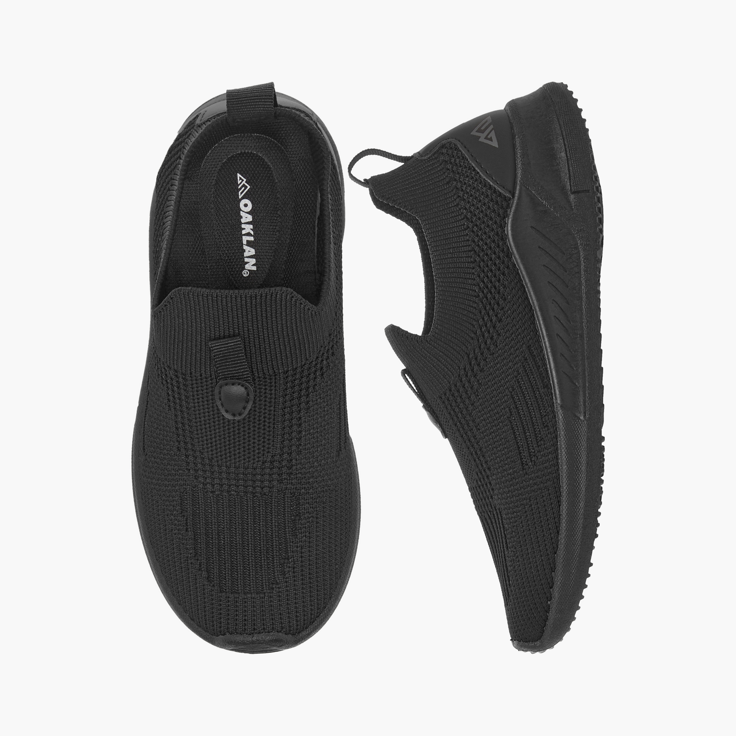 Oaklan by Shoexpress Kids Pull Tab Detail Slip-On Sneakers-girls-shoes-sneakers-image-1
