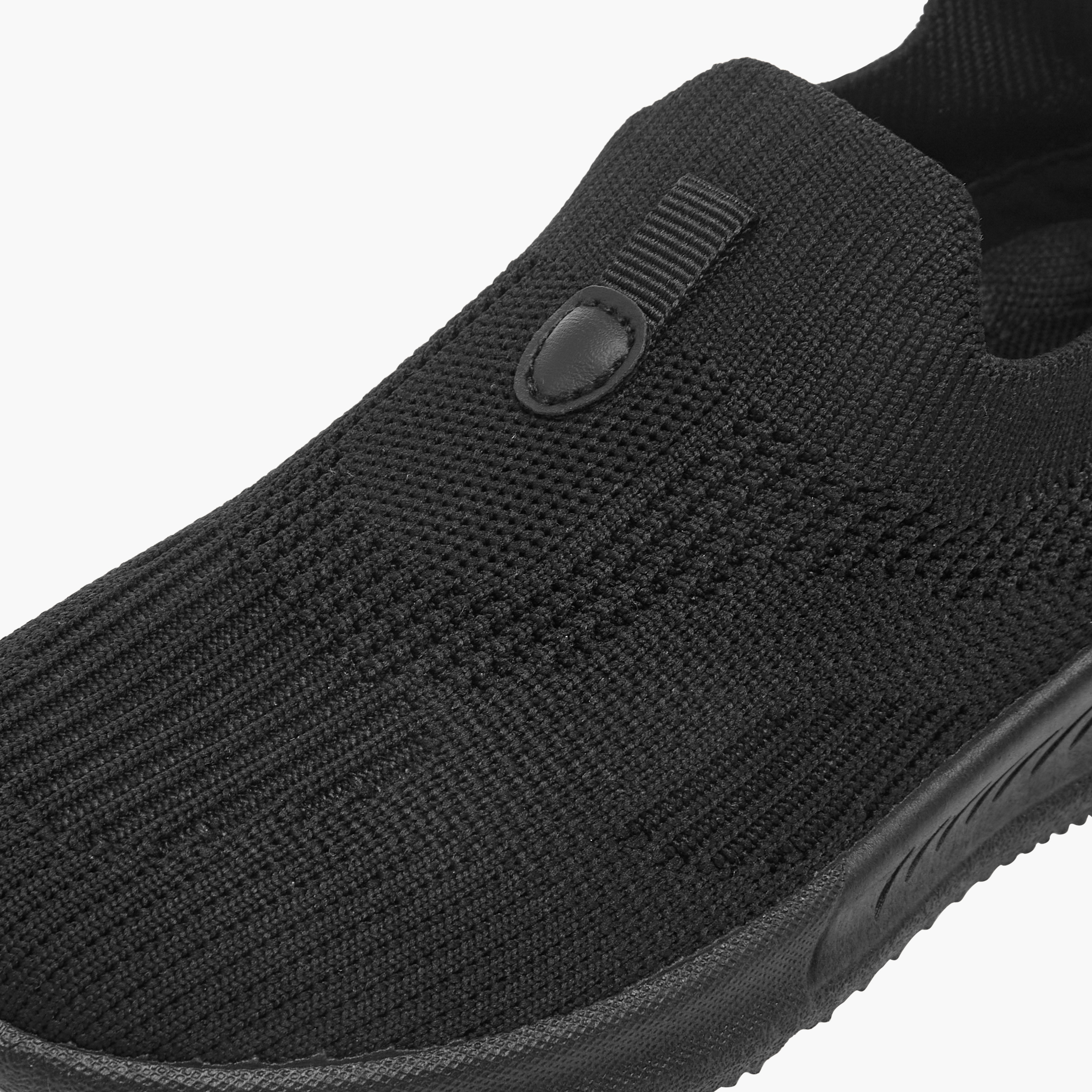 Oaklan by Shoexpress Kids Pull Tab Detail Slip-On Sneakers-girls-shoes-sneakers-image-4