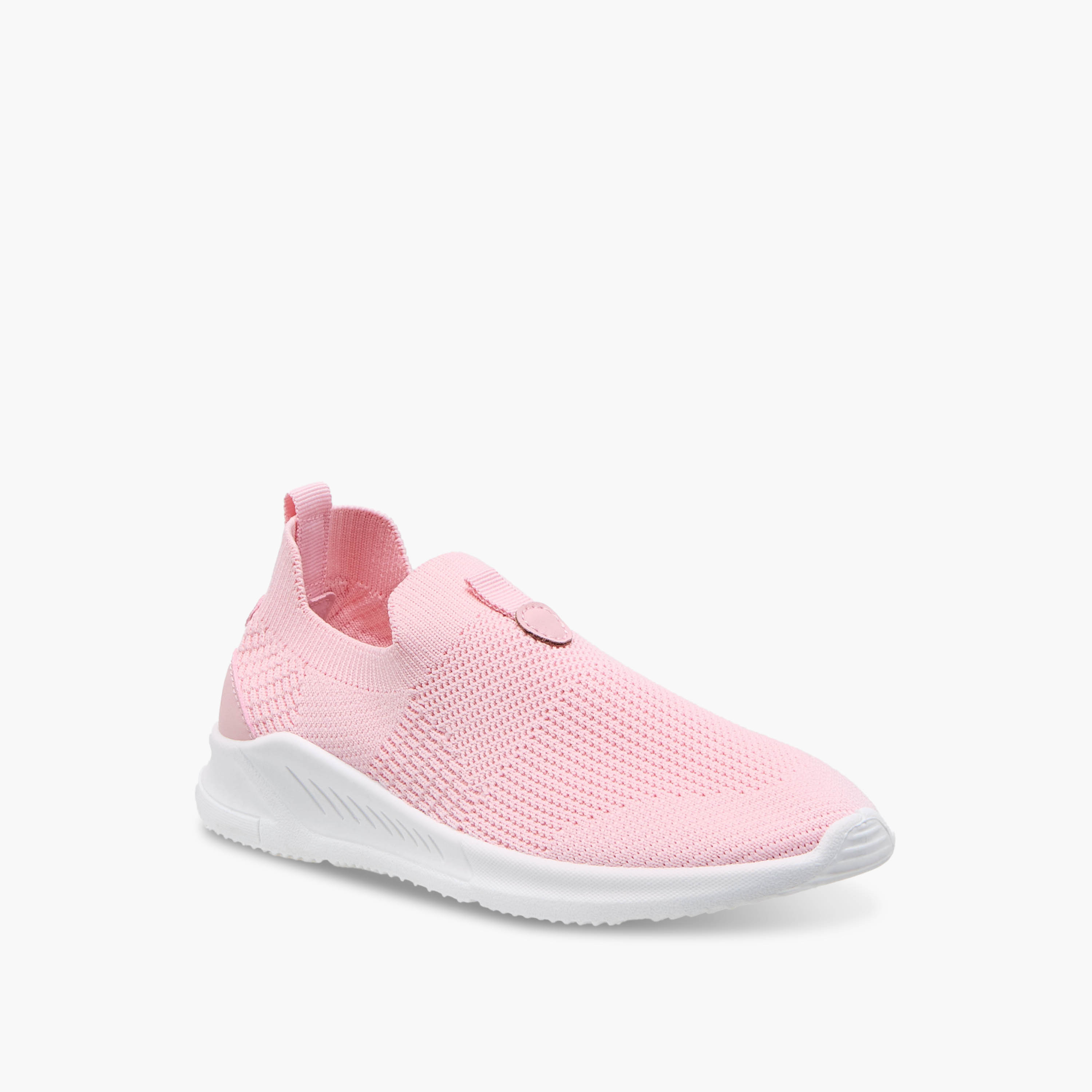 Oaklan by Shoexpress Textured Slip-On Sports Shoes-girls-shoes-sports-image-2