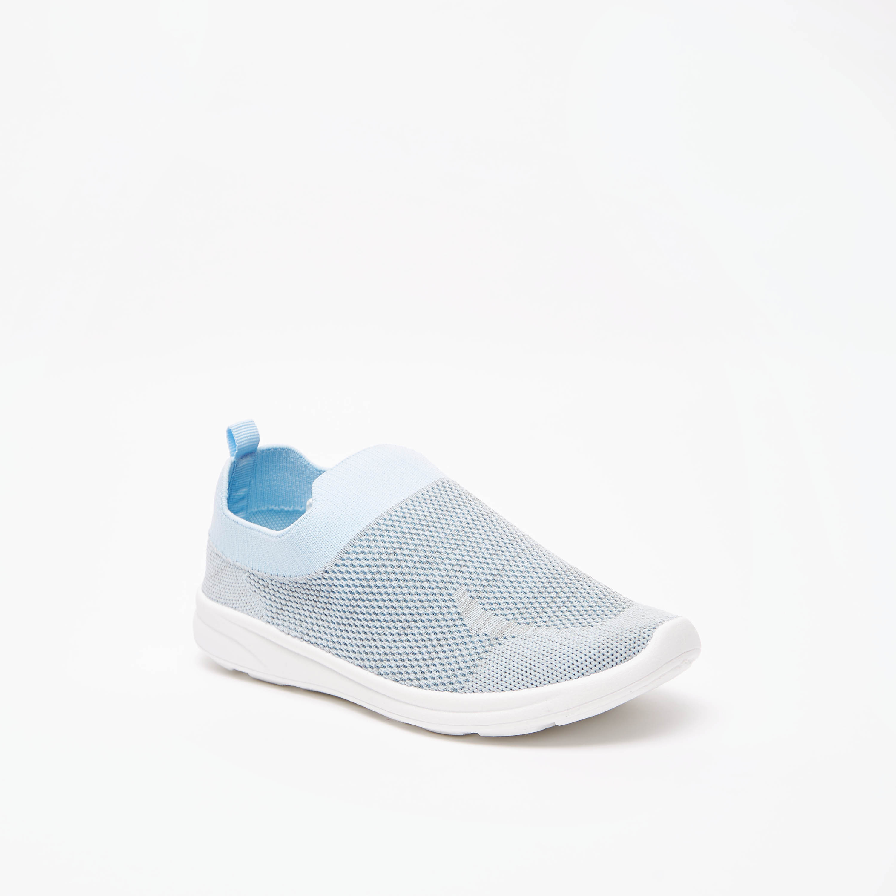 OAKLAN Textured Slip-On Walking Shoes-girls-shoes-sports-image-1