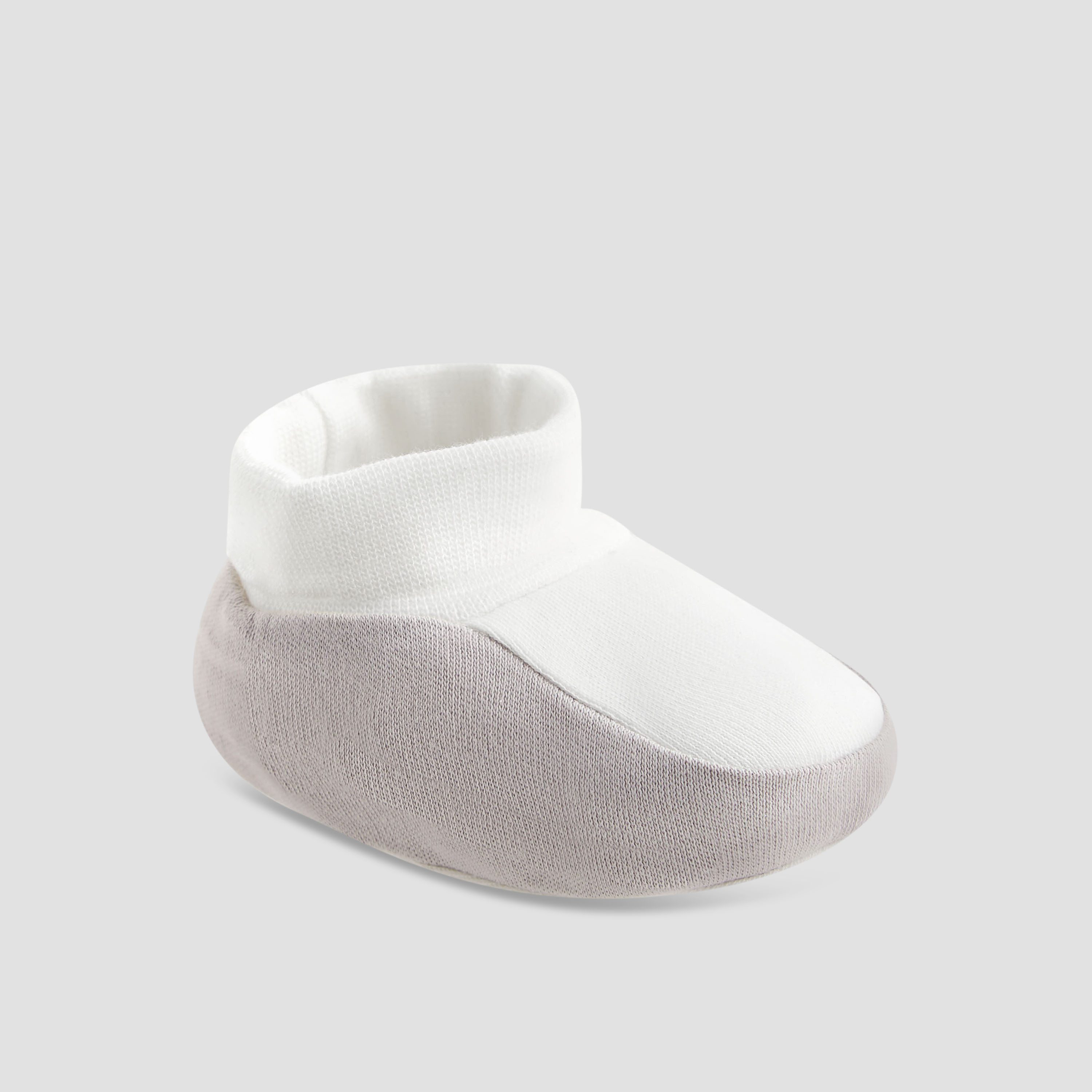 Juniors Baby Mittens and Booties - 0-36 month - Grey-baby-boys-shoes-booties-image-3