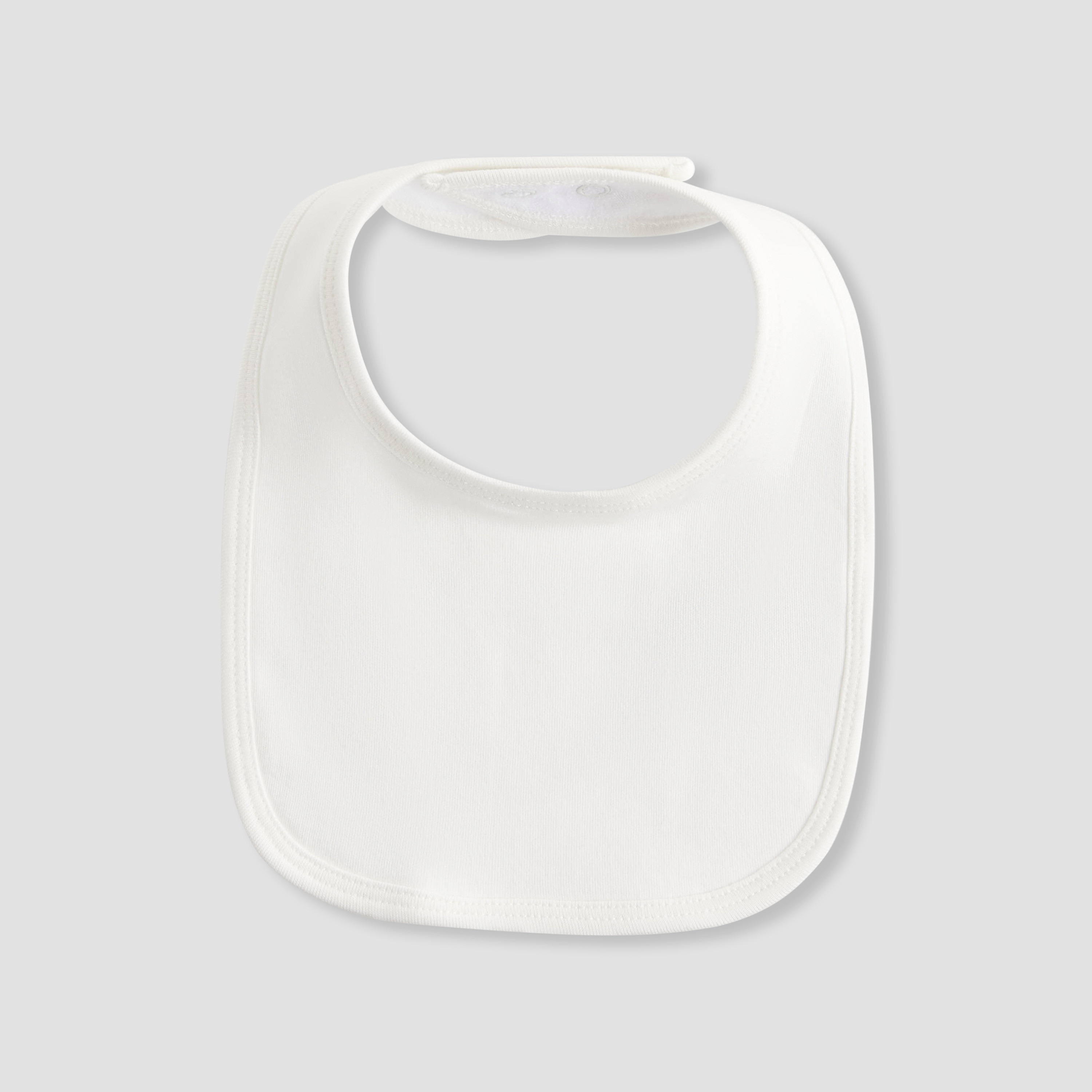 Juniors Baby Bib with Snap Button Closure - Cotton - Set of 5-baby-feeding-bibs-image-4