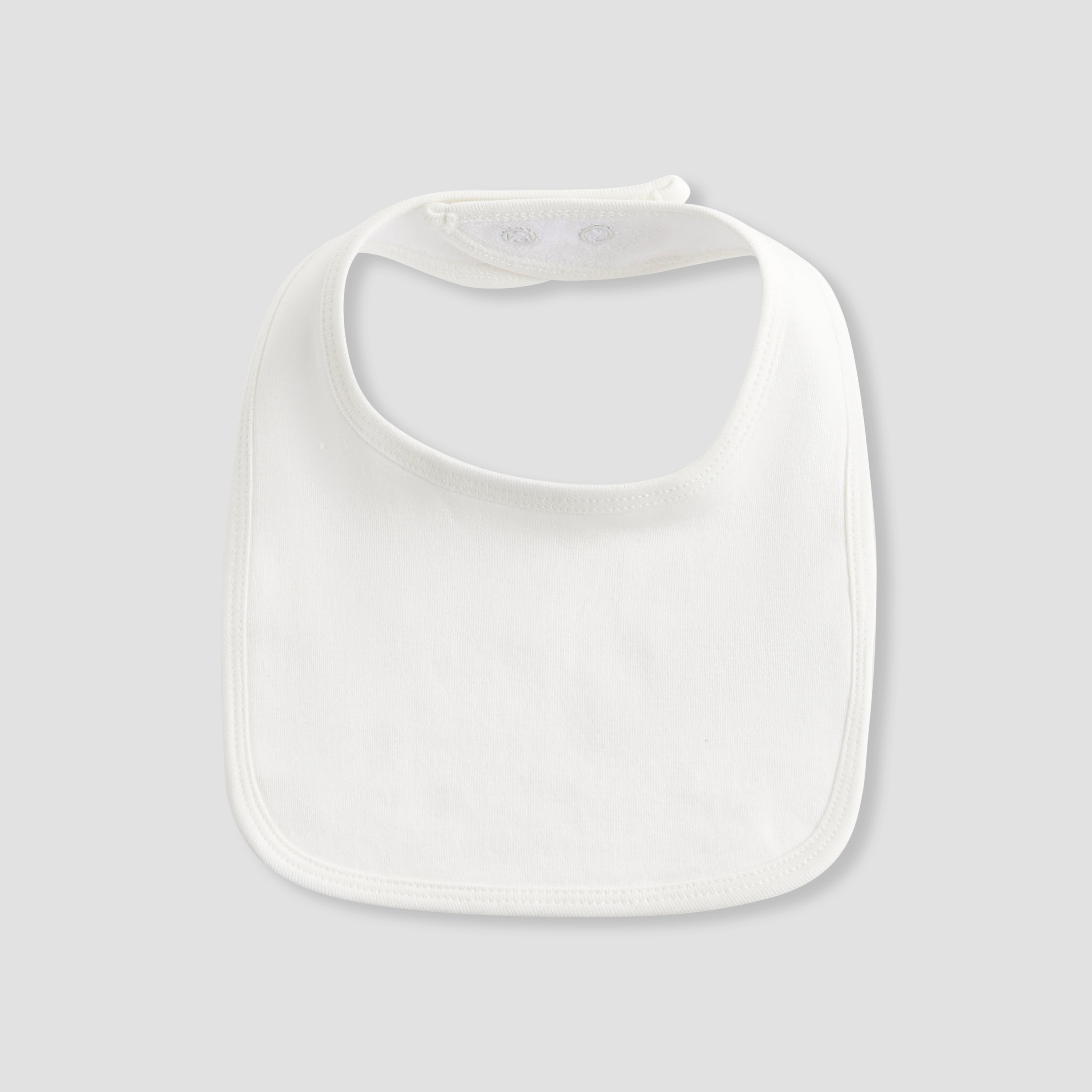 Juniors Bib with Snap Button Closure - Cotton - Set of 5-baby-feeding-bibs-image-3