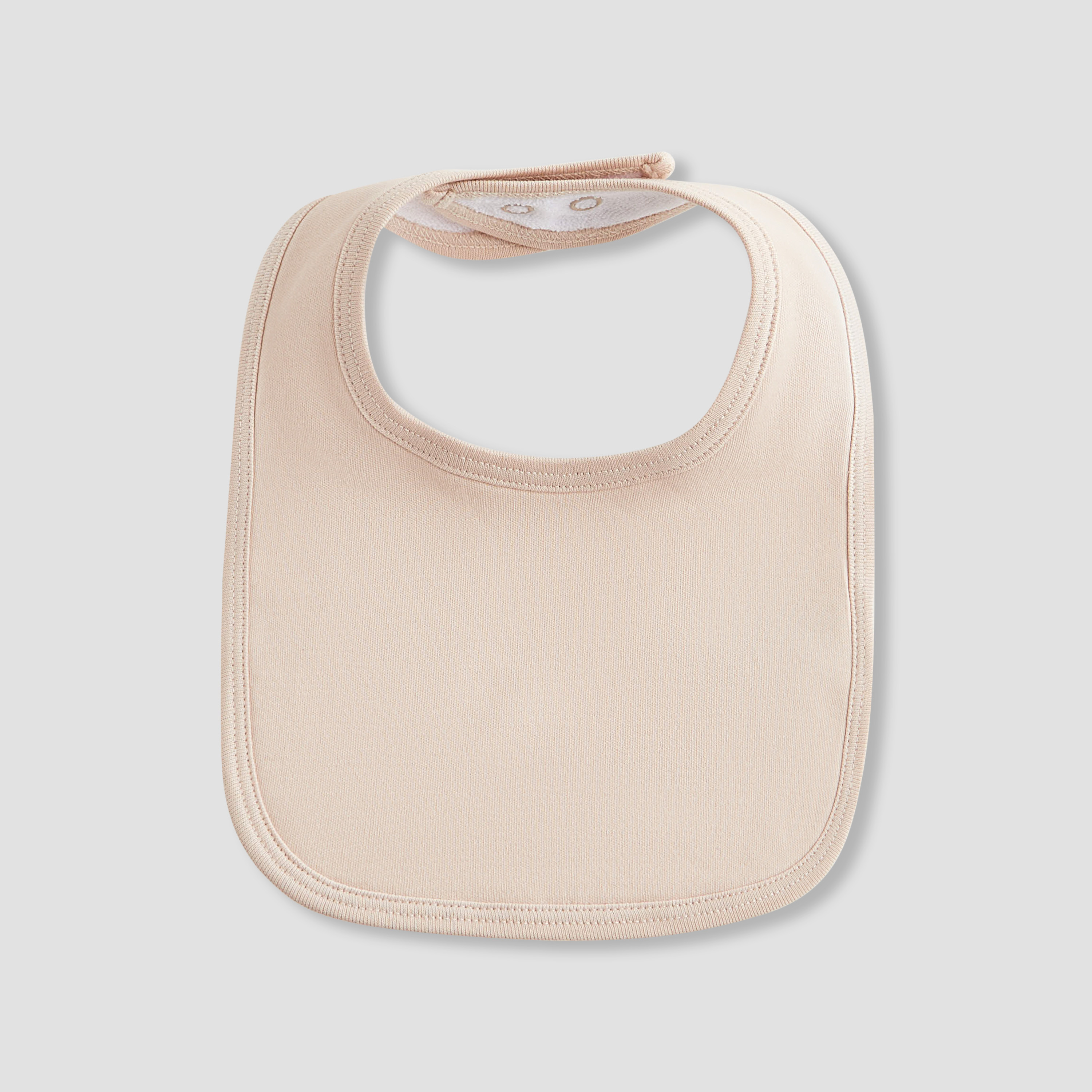 Juniors Bib with Snap Button Closure - Cotton - Set of 5-baby-feeding-bibs-image-4