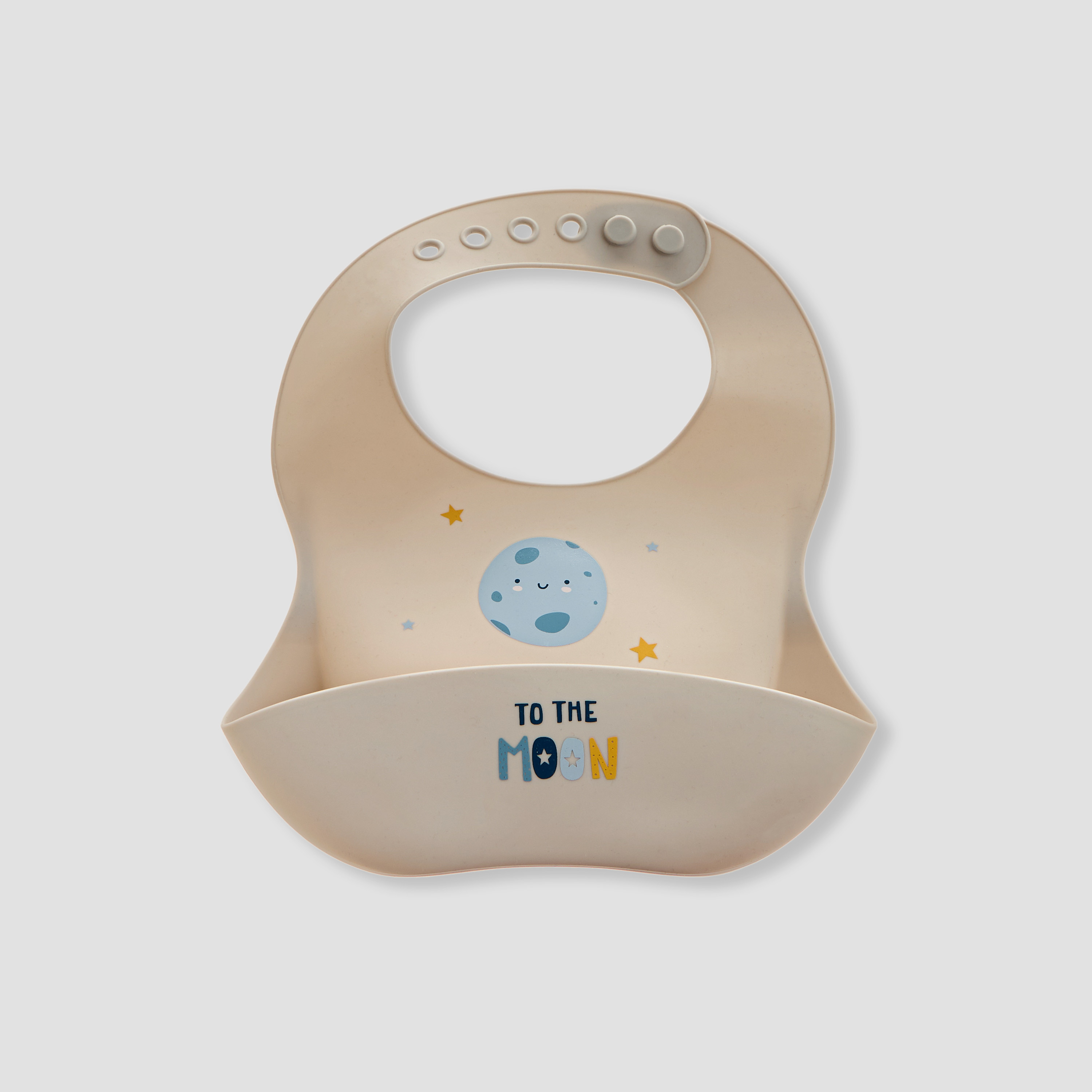Juniors Assorted Silicone Bib with Button Closure - Set of 2-baby-feeding-bibs-image-3