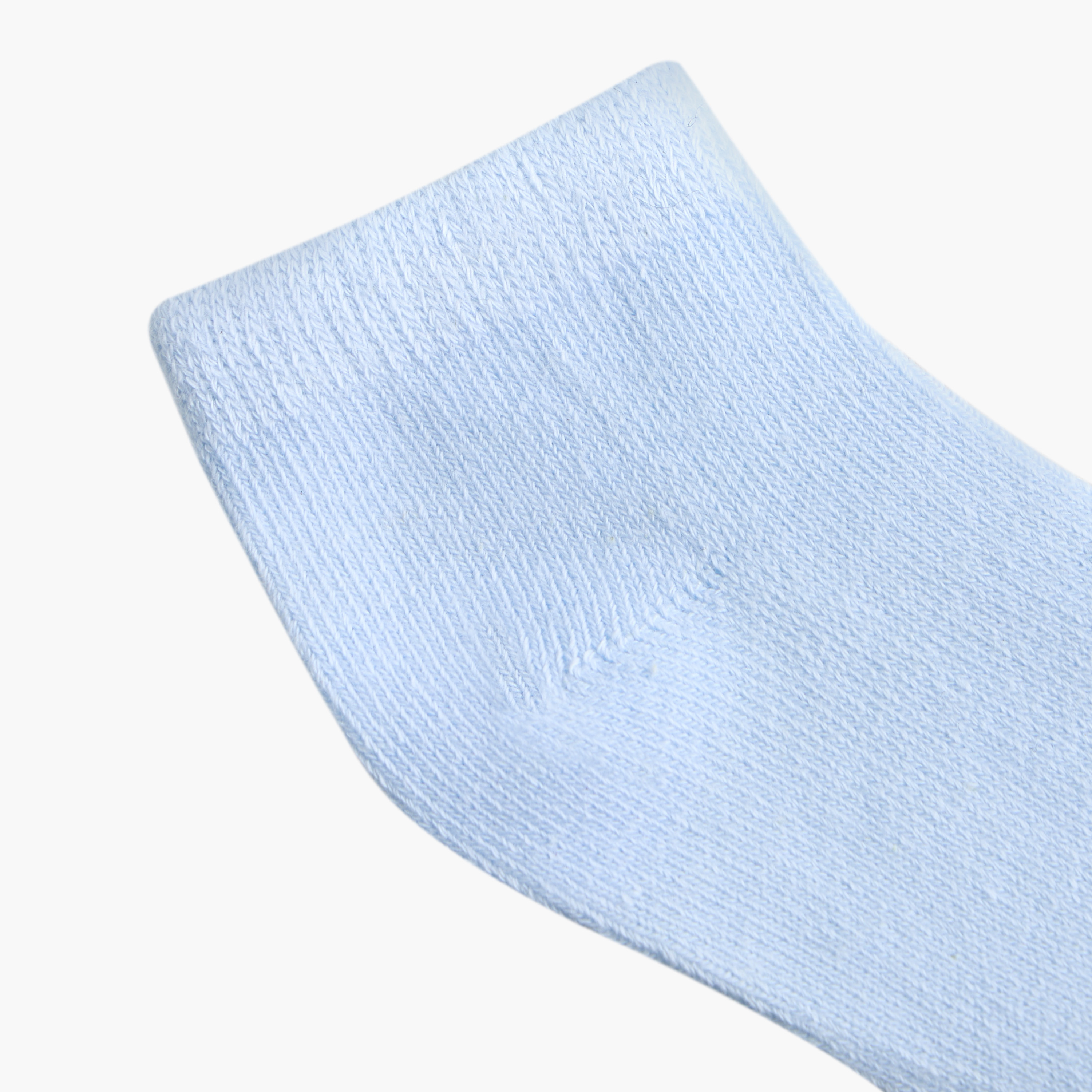 Juniors Solid Ankle Length Socks - Set of 6-baby-boys-accessories-socks-image-3