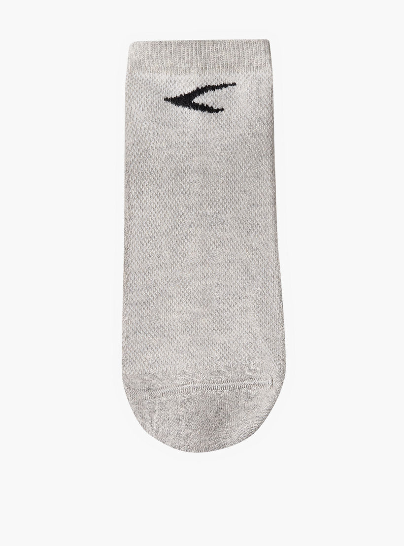 طقم جوارب قطنية بطول الكاحل من داش - 3 أزواج-men-socks-image-2