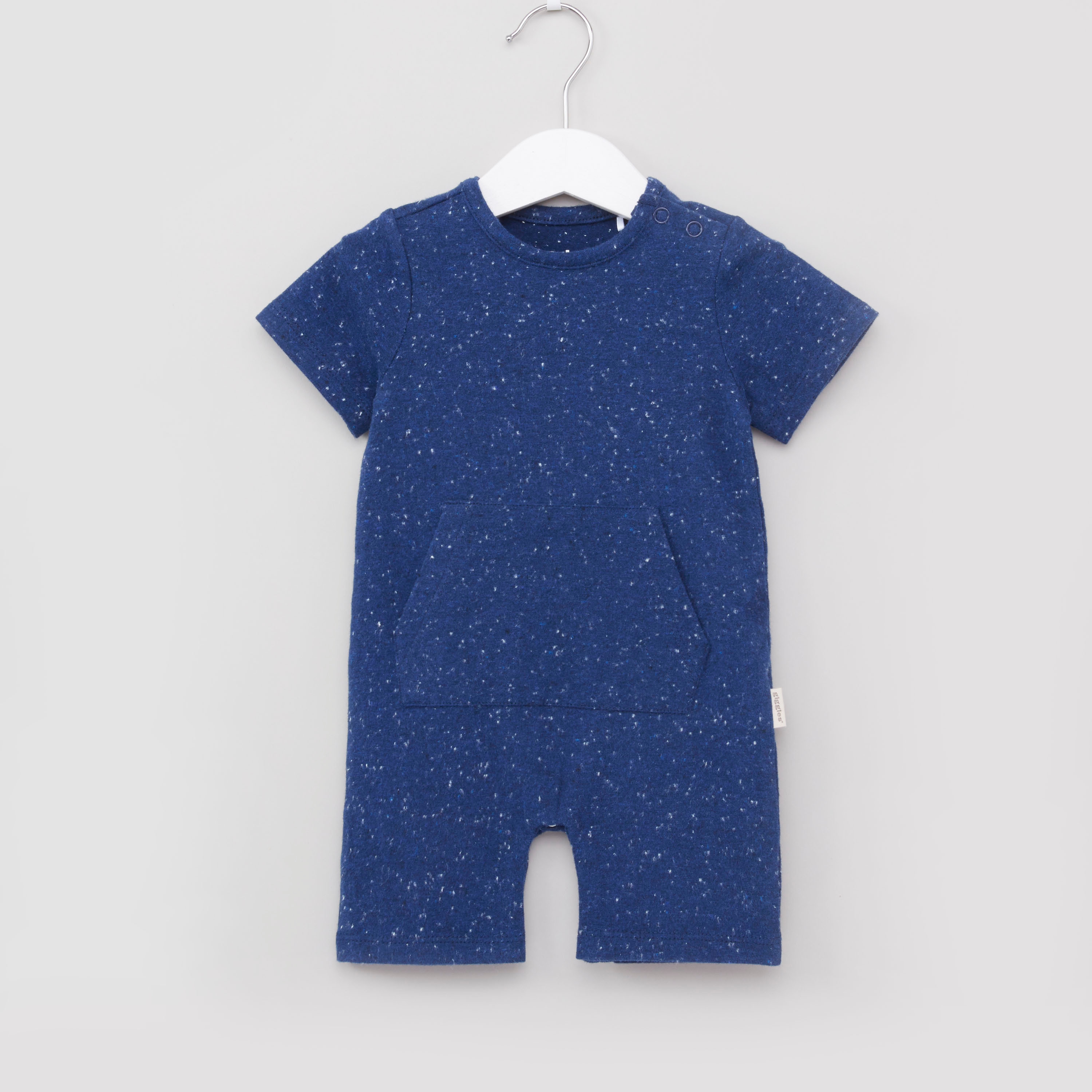 أفرول بطبعات مع ياقة مستديرة وأكمام قصيرة من جيجلز-baby-boys-clothing-winterwear-rompers-image-1
