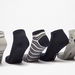 Lee Cooper Textured Ankle Length Socks - Set of 5-Men%27s Socks-thumbnailMobile-1