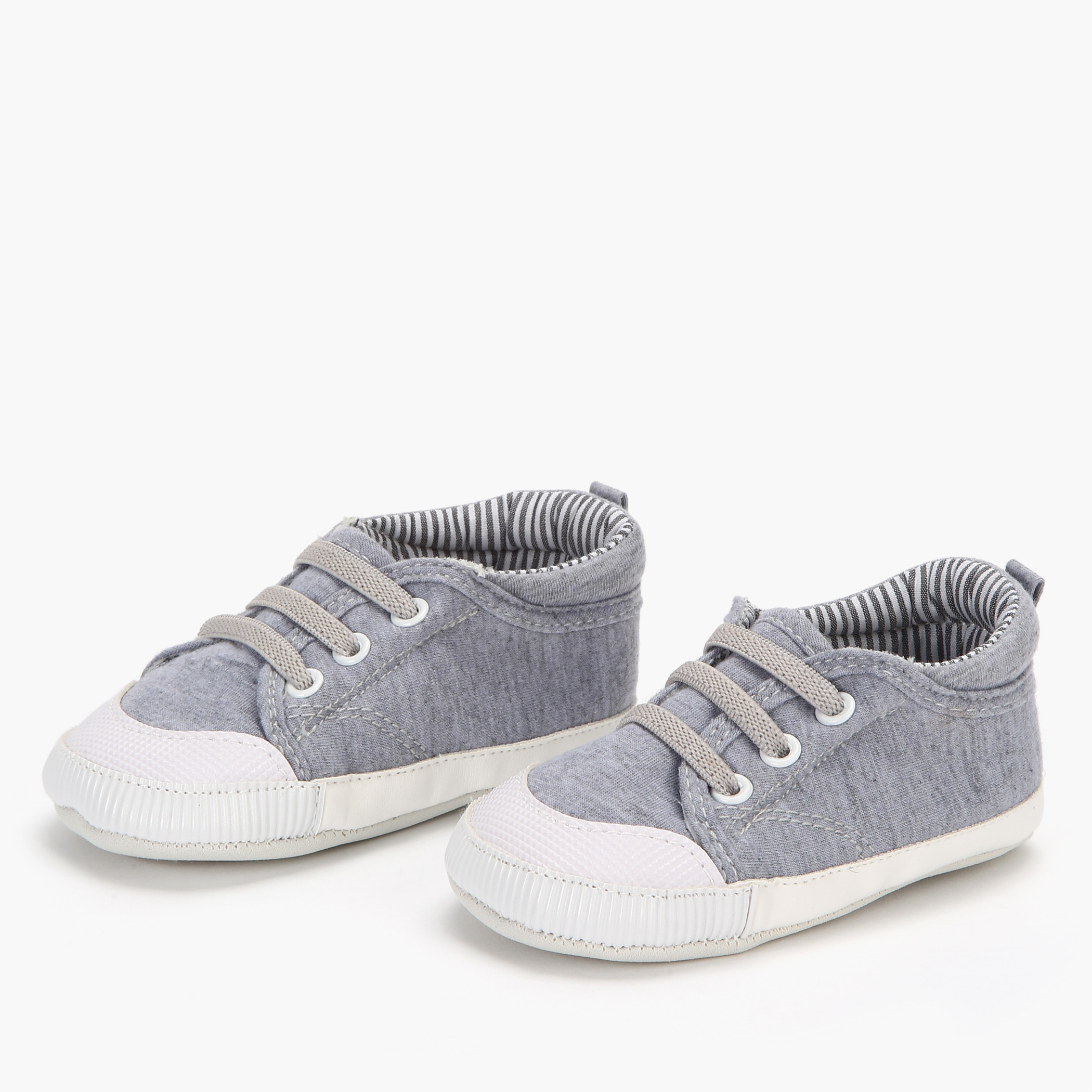 Juniors Lace Detail Booties-baby-boys-shoes-closedshoes-image-2