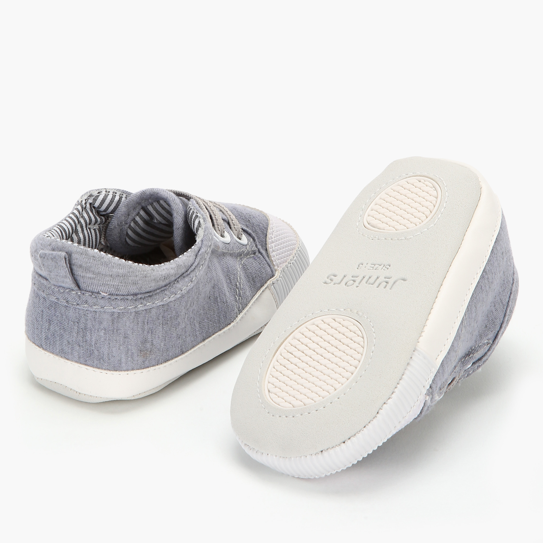 Juniors Lace Detail Booties-baby-boys-shoes-closedshoes-image-3